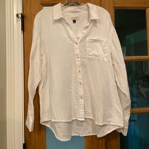 Universal Thread White Button Down Shirt